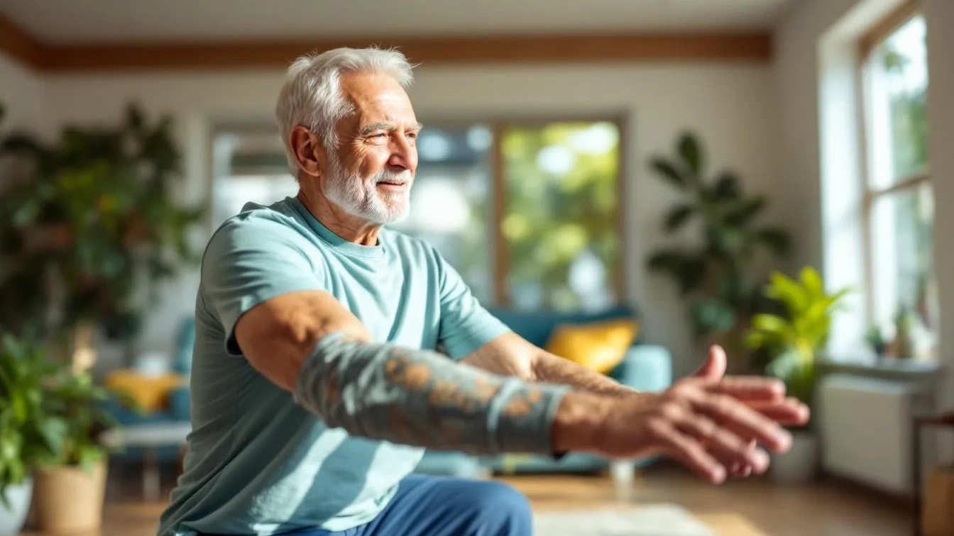 De ’50-plus dag-oefening’: de essentiële dagelijkse beweging voor optimale mobiliteit