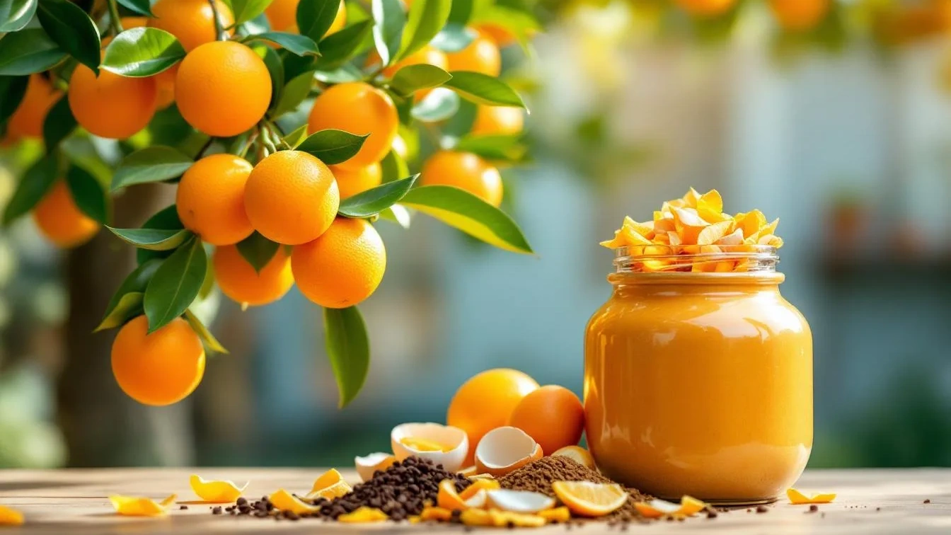 De Meststof van een Veelvoorkomende Keukenrest die de Oogst van je Citrusboom Versterkt