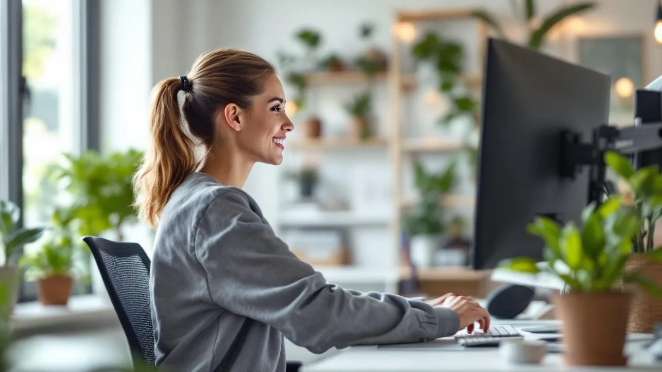 De ‘beeldscherm-stretch’: zo verminder je nek- en schouderpijn binnen één week voor altijd