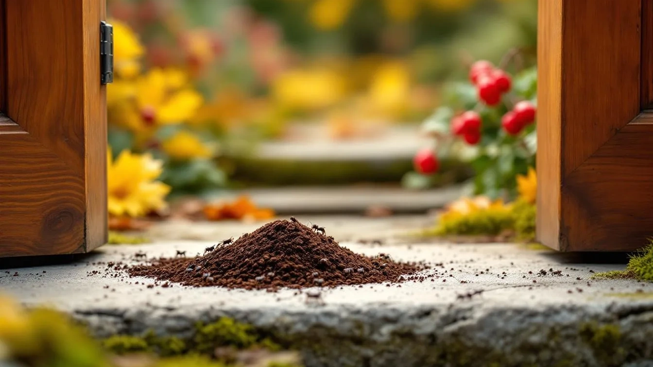 The ‘Ant Invasion’: Why You Should Be Putting Coffee Grounds by Your Back Door Now to Prevent an Infestation