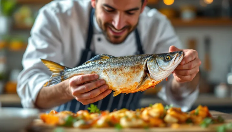 ontdek het geheim van een chef om vis perfect knapperig vanbuiten en heerlijk smeltend vanbinnen te bereiden. leer tips en technieken voor de ultieme smaakervaring.