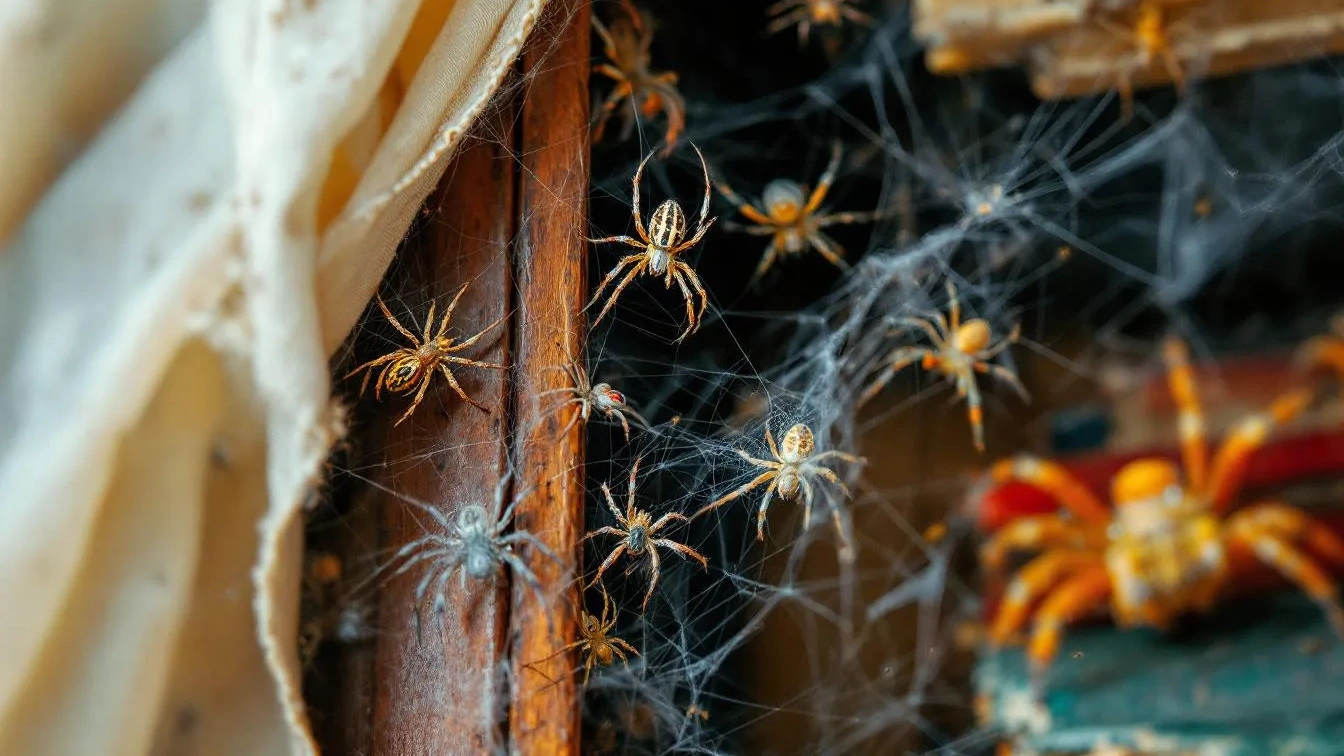 Het verbazingwekkende aantal spinnen dat stiekem in elk huis woont