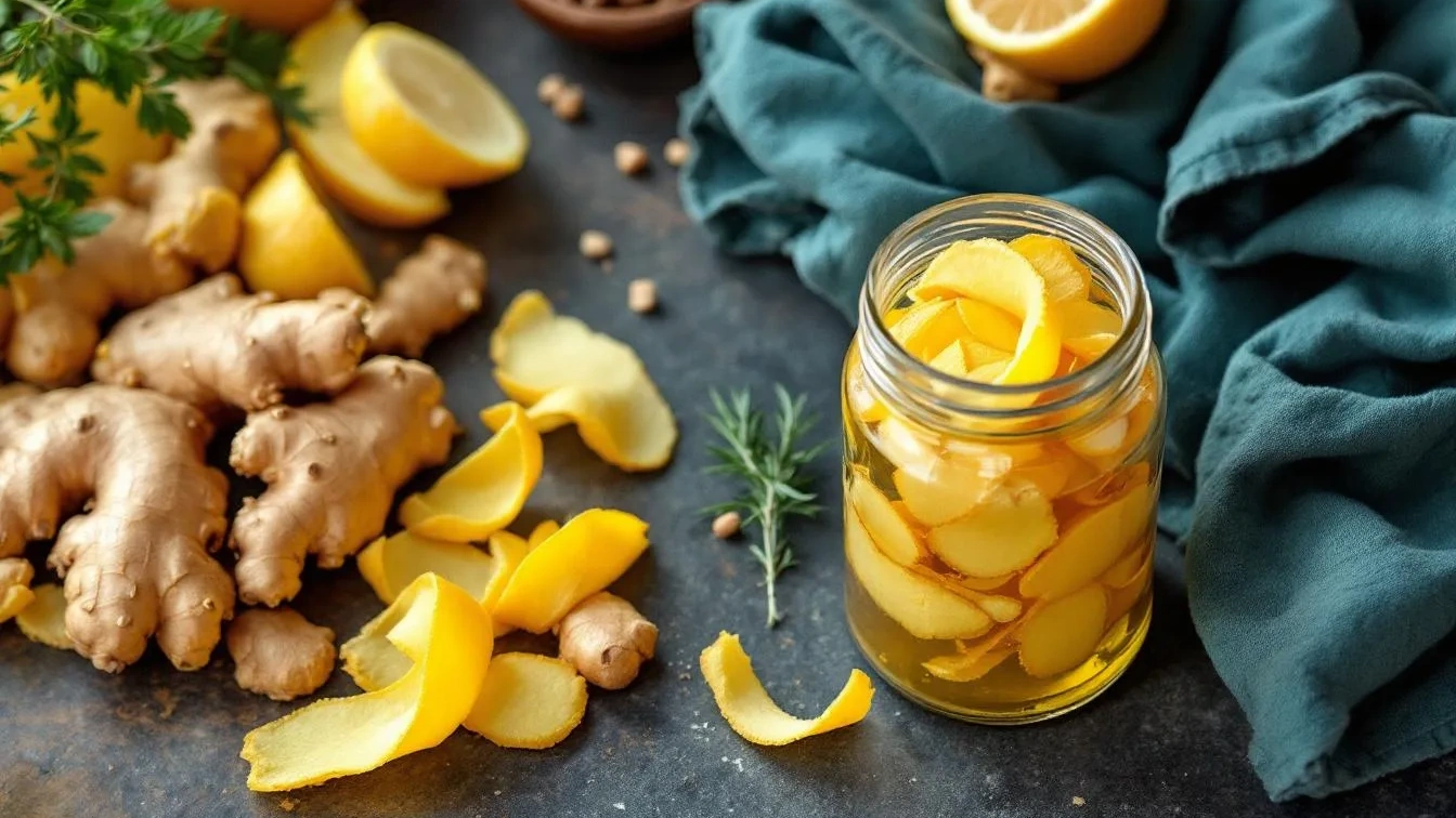 Ik stopte met het weggooien van gemberwortel-schillen en ontdekte deze slimme toepassing