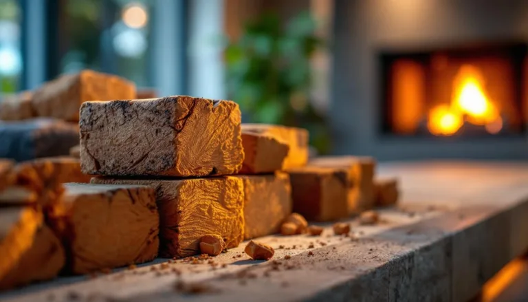 Vaarwel haardblokken: ontdek hoe houtbriketten je energiekosten stilletjes halveren